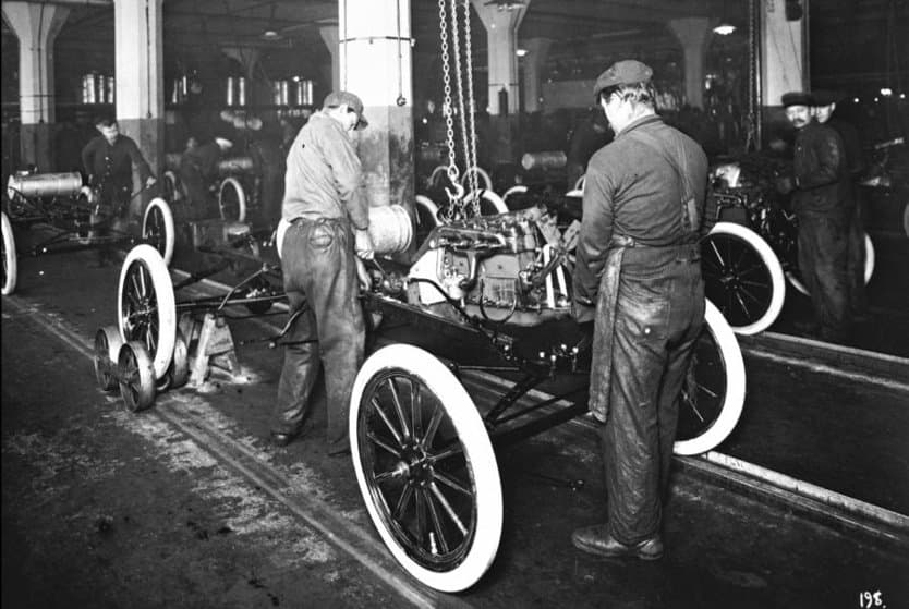 Original Ford assembly line
